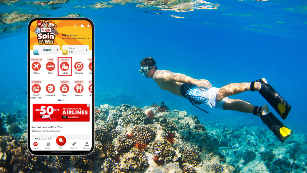 Top places to stay on your next snorkelling trip from airasia Superapp