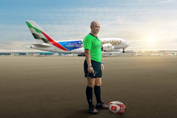 Emirates ushers in Rugby World Cup 2023 excitement with renowned referee, Jaco Peyper