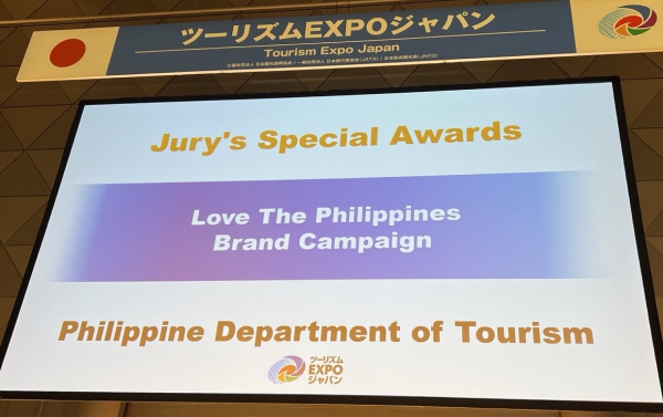 Philippine tourism campaign cited at Tourism EXPO Japan 2024