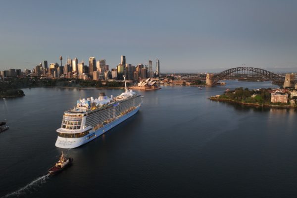 Royal Caribbean’s Ovation of the Seas returns to Sydney Harbour